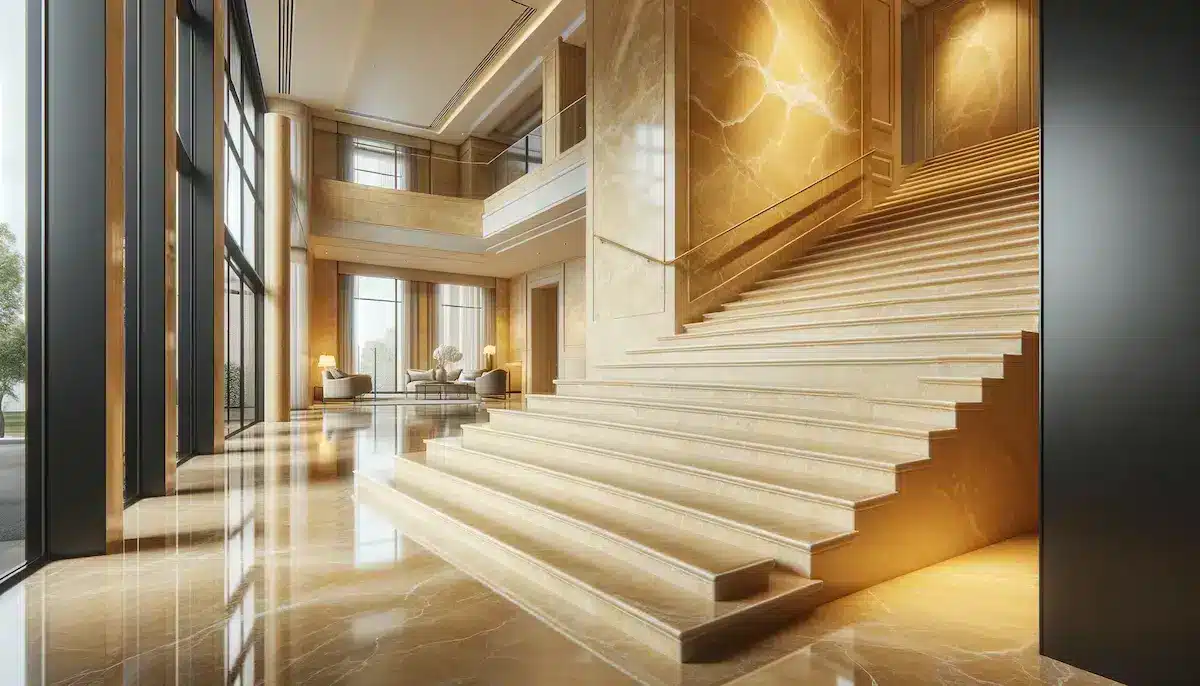Escaleras de mármol